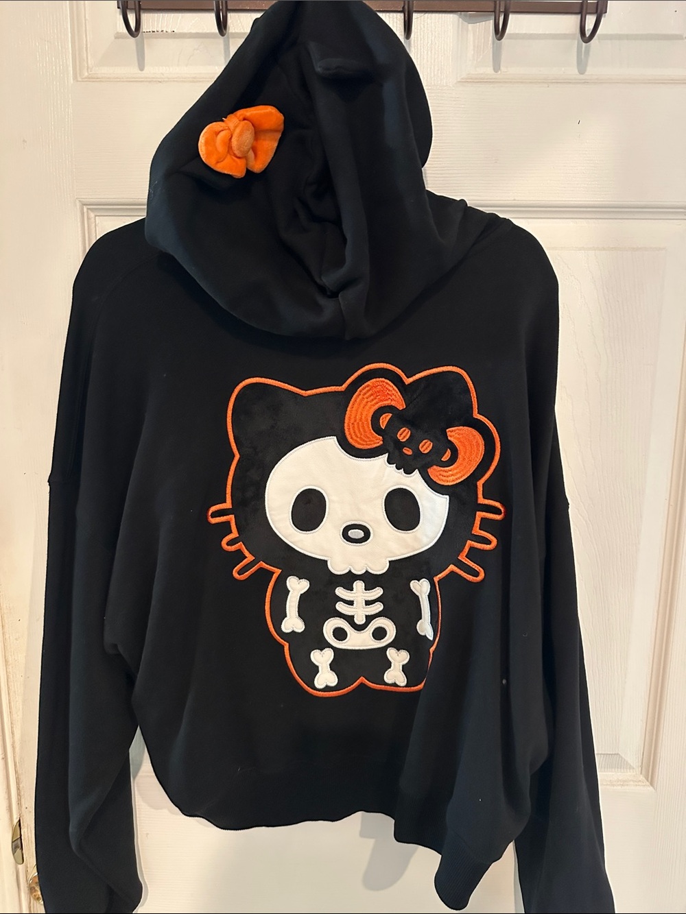 Hello Kitty Cat Ears Halloween Hoodie